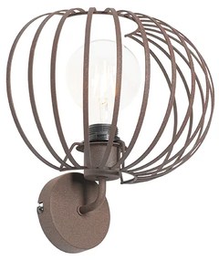 Design wandlamp roestbruin 30 cm - Johanna