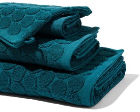 HEMA Handdoeken - Zware Kwaliteit - Gestipt Donkergroen (donkergroen)