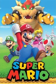 Poster Super Mario - Character Montage, (61 x 91.5 cm)