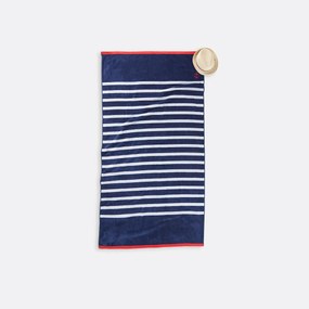 Badstof fluweel strandlaken 420 g/m², Marinière