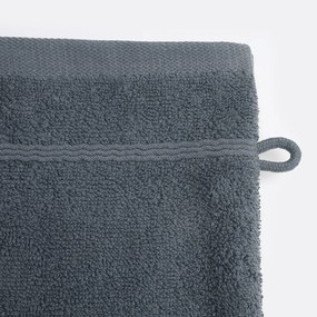 Set van 4 washandjes in bouclette badstof, Zavara