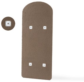 Teddy Spiegel Organische Vorm Lichtbruin - 70x170cm