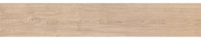 Herberia Ceramiche Natural Wood wand- en vloertegel - 15x60cm - 9mm - Rechthoek - Houtlook - Almond mat SW07310391-1