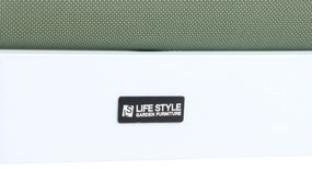 Tuinstoel Aluminium Wit Lifestyle Garden Furniture Luca