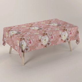 Dekoria Rechthoekig tafelkleed, roze, 130 x 130 cm