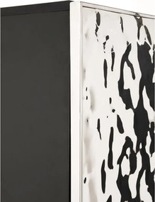 Wandkast Chroomdesign - 80x39x160cm.