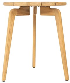 4 Seasons Outdoor Zucca teak bijzettafel met blad Ø 45 cm (H55 cm)  Bijzettafel     weerbestendig