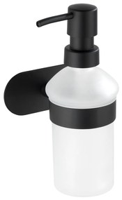 Wenko Orea turbo-loc zeepdispenser zwart mat