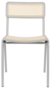 Zuiver Jort Webbing Eetkamerstoel Retro Grijs