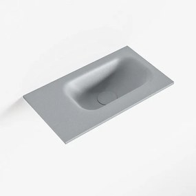 Mondiaz EDEN Fontein - 40x23x0.9cm - wasbak Rechts - zonder kraangaten - voor toiletmeubel - Solid surface - Plata F50103Plata