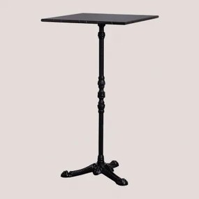 Roma Marmeren Hoge Bartafel Zwart & Vierkant & Marmer Nero Marquina - Sklum