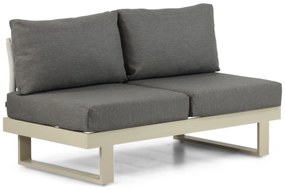 Hoek loungeset 6 personen Aluminium Taupe  Lifestyle Garden Furniture Lorenzo
