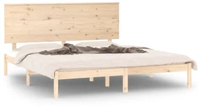 vidaXL Bedframe massief hout 150x200 cm 5FT King Size