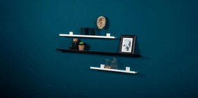 Haceka Duraline fotoplank zwart staal 60x5x9cm