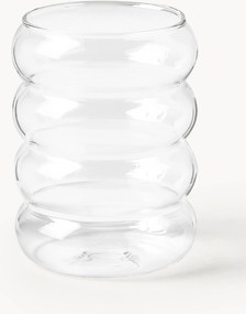 Mondgeblazen waterglazen Bubbly, 4-delig