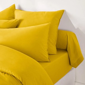 Effen bolstersloop in gewassen katoen, Scenario