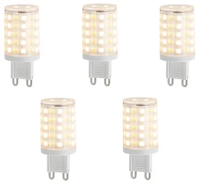 Set van 5 Smart G9 dimbare LED lampen helder 2.5W 250 lm 2700-6500K