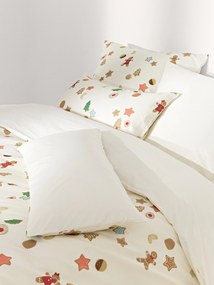 Design perkal katoenen dekbedovertrek Cookies met van Kera Till