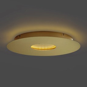 Moderne plafondlamp goud 40cm incl. LED 3-staps dimbaar - Morning