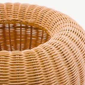 Gevlochten rotan schaal, Udongo