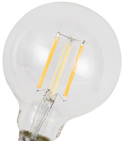 Set van 5 Smart E27 dimbare LED lampen G95 helder 7W 806 lm 2700-6500K