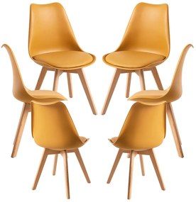 Set 6 Synk Basic Stoelen