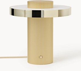 Kleine LED tafellamp Elna met golvende voet