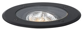 Set van 6 Moderne buiten grondspots zwart AR70 verstelbaar IP65 - Delux Modern GU10 IP65 Buitenverlichting