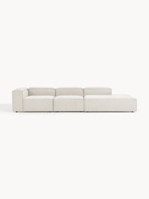 Modulaire XL chaise longue Lennon van bouclé