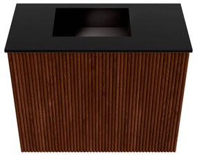 Mondiaz Joya 50cm toiletmeubel ruby met wastafel faye links 1 kraangat urban
