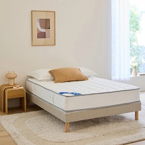588 stevige veren matras + bodemset