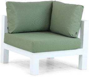 Hoek loungeset 5 personen Aluminium Wit  Lifestyle Garden Furniture Luca