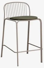 Pack Van 4 Hoge Tuinkrukken Van Staal Anerina Moka Bruin & ↑65 Cm & Groen – Intens Olijf - Sklum