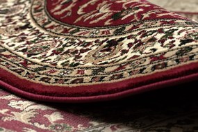Tapijt ROYAL ADR  Ovaal patroon 1745  kastanjebruin