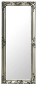 vidaXL Wandspiegel barok stijl 50x120 cm zilverkleurig