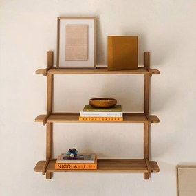 Kave Home Sitra Houten Planken Aan De Muur 90 Cm - 90x23x98cm.