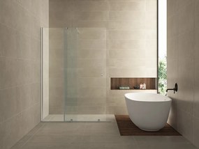 Mueller inloopdouche schuifdeur op rail 100x200cm