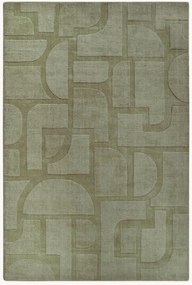 Wollen vloerkleed Alexis met hoog-laag effect