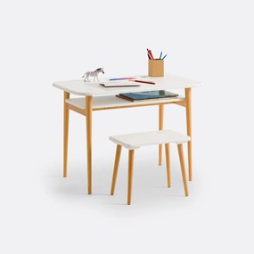 Bureau + bank, school stijl, Jimi