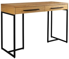 Visgraat Sidetable Eiken - 120 X 45cm.