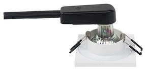 Set van 6 Moderne badkamer inbouwspot wit - Doku