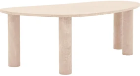 Goossens Eettafel Stone, Organisch 220 x 120 cm