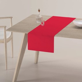 Dekoria Rechthoekige tafelloper, rood, 40 x 130 cm