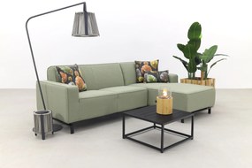 Boavista/Toronto loungebank chaise longue - Heritage leaf - 3-delig - links