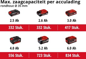 Einhell TP-AP 18/28 Li BL-Solo Accu Reciprozaag