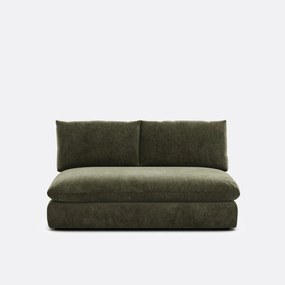 Modulaire 2-zitsbank.gemêleerd polyester, Malo