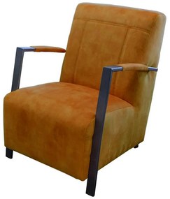 Fauteuil - Rosetta - velours Adore cognac 28