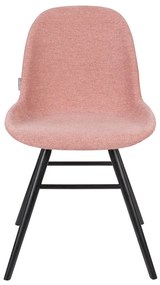 Zuiver Albert Kuip Soft Gestoffeerde Kuipstoel Roze