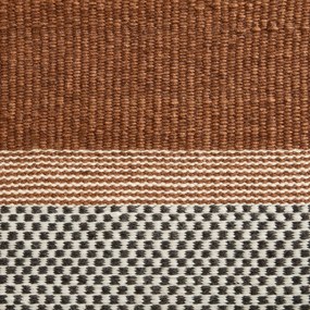 Handgeweven vloerkleed in zuivere wol, DAMEO