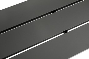 Tuinbank  aluminium 160 cm Aluminium Taupe-naturel-bruin  Presto Crosano